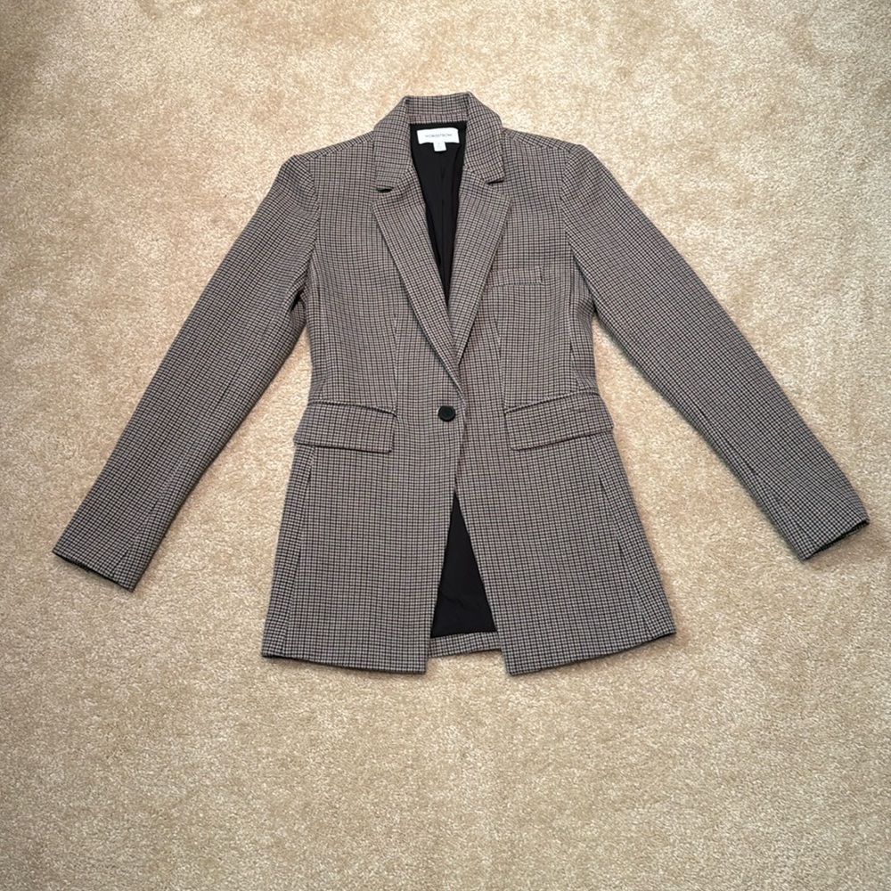 Nordstrom Plaid Tailored Blazer Jacket